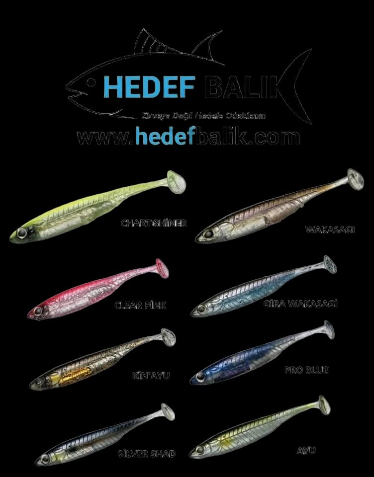 Daiwa TG Shad 75 mm (6'lı)